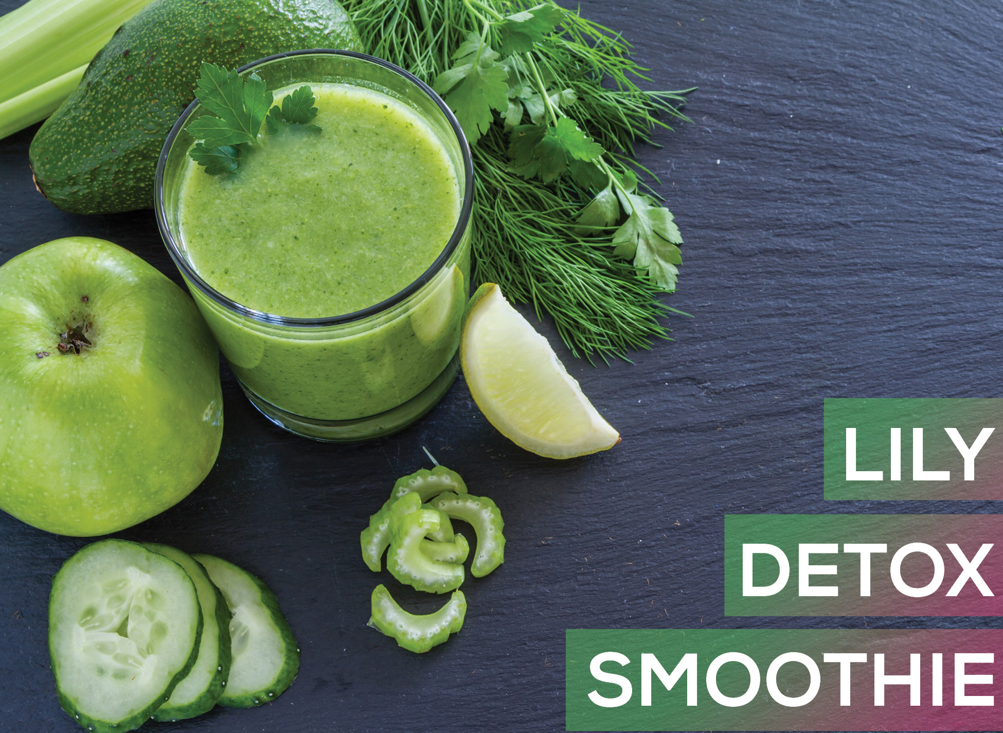 Holiday detox smoothie recipe - Lily of the Desert