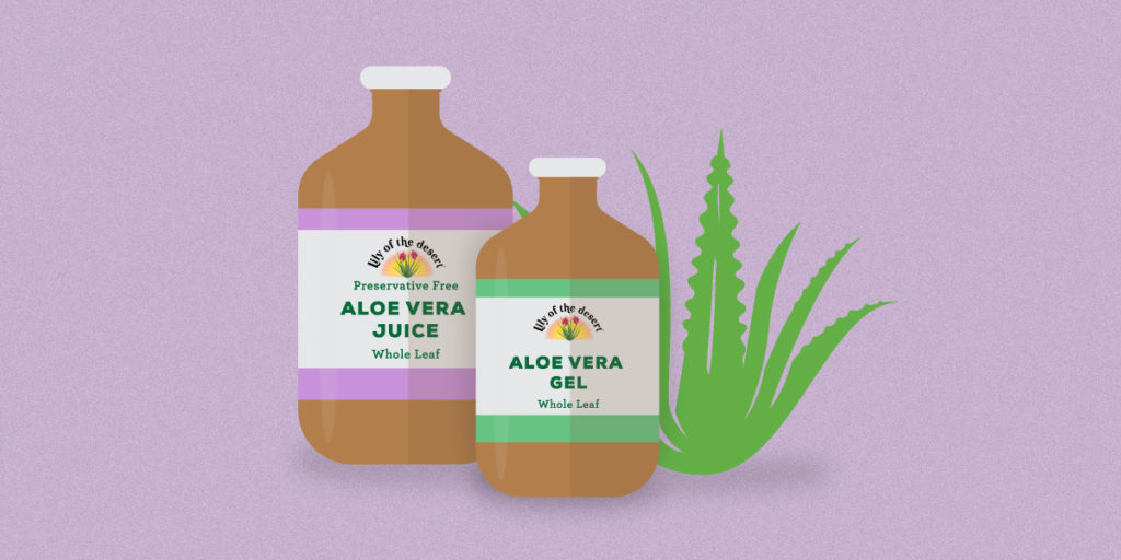 Aloe Vera Internal Uses and Application with aloe vera juice and gel - Lily of the Desert