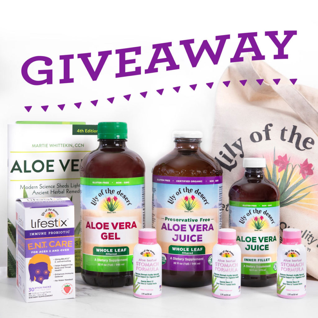 Immune health giveaway package - Lily of the Desert
