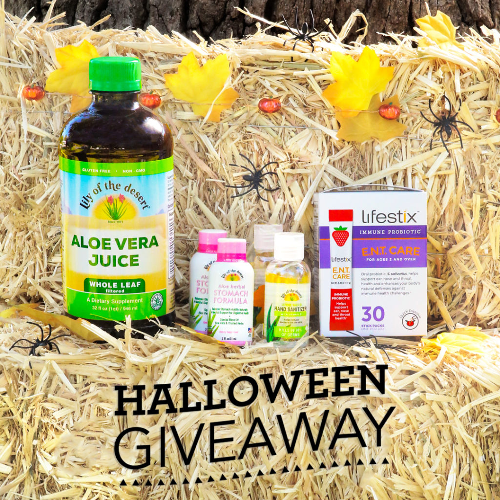 Halloween goodie bag giveaway - Lily of the Desert