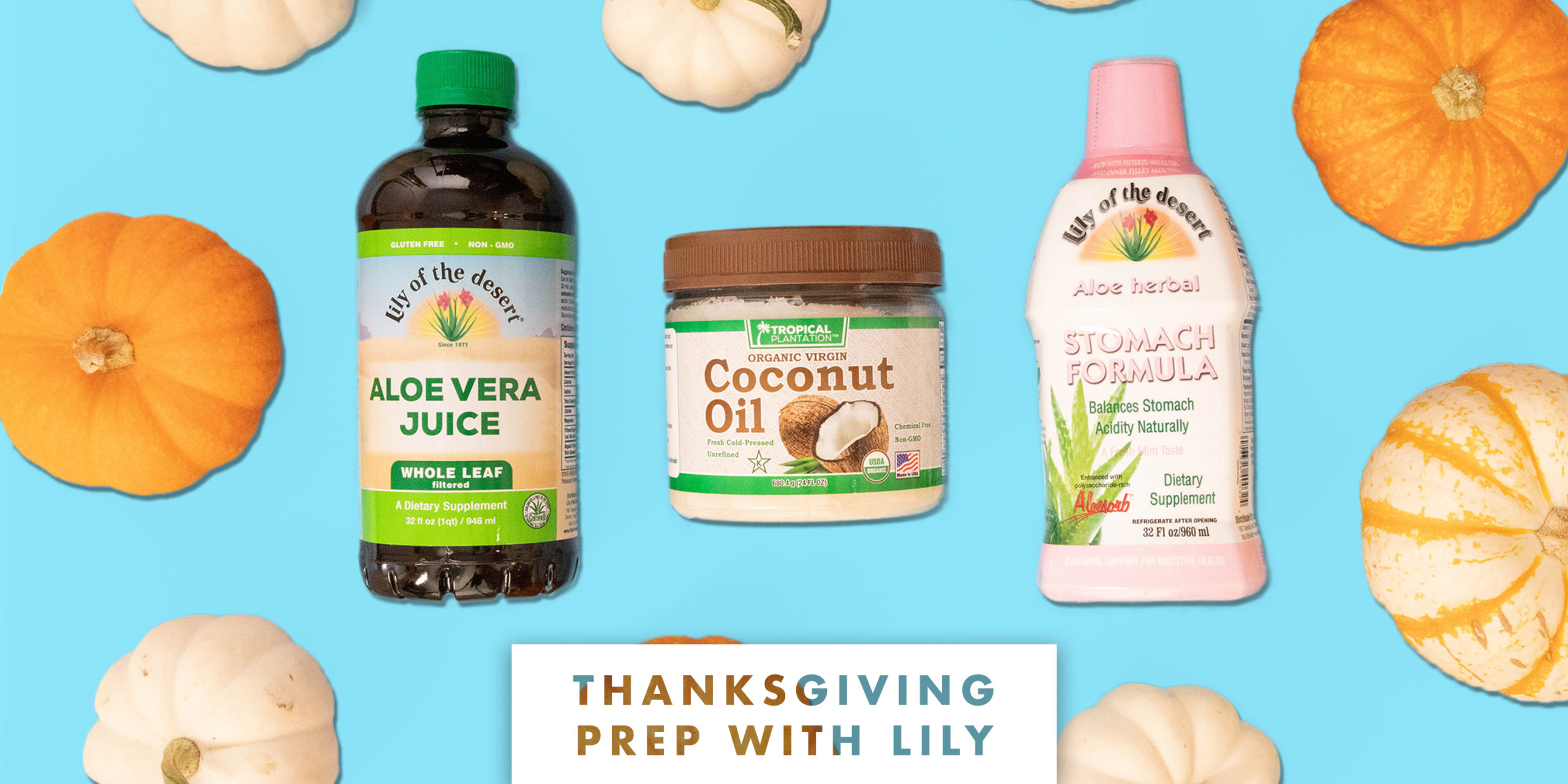 Healthy Thanksgiving prep with Lily of the Desert