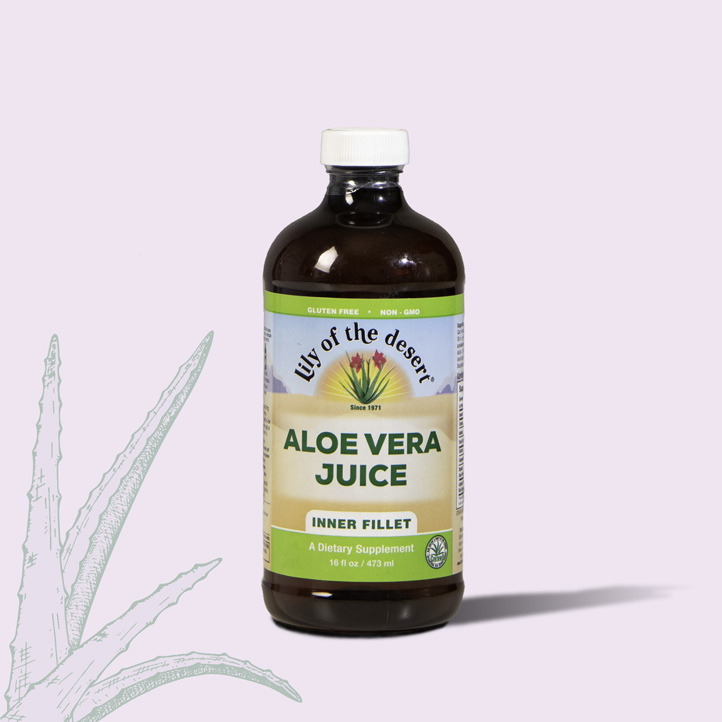 uitvoeren rouw Actief Inner Fillet Aloe Vera Juice - Lily of the Desert